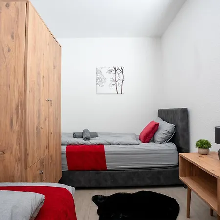 Apartmán Serviceroom24 - Space In Hoch Wlan - Smart-tv - 24-7 Check-in Und Kueche *