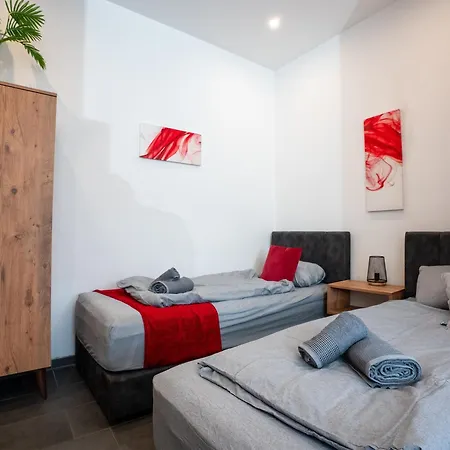 Apartmán Serviceroom24 - Space In Hoch Wlan - Smart-tv - 24-7 Check-in Und Kueche