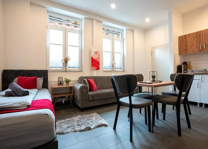 Lejlighed Serviceroom24 - Space In Hoch Wlan - Smart-tv - 24-7 Check-in Und Kueche Recklinghausen